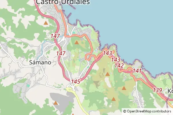 Mapa Mioño