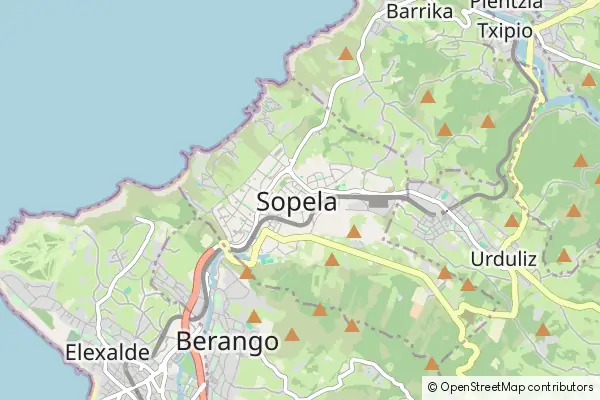 Mapa Sopelana