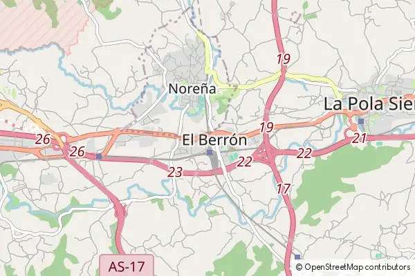 Mapa El Berron