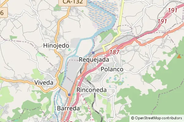 Mapa Requejada