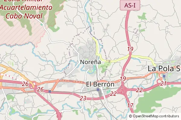 Mapa Noreña