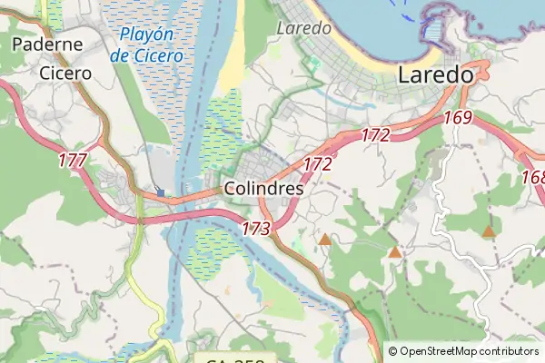 Mapa Colindres