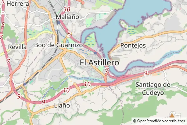 Mapa El Astillero