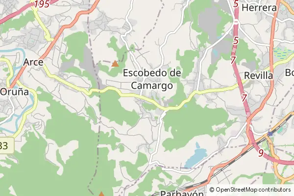 Mapa Escobedo de Camargo