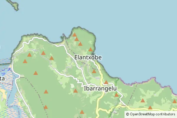 Mapa Elantxobe