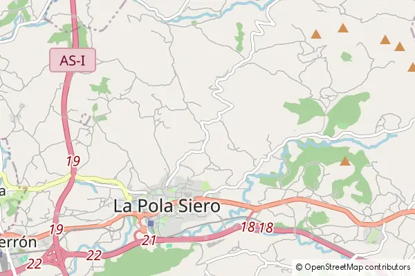 Mapa Vega de Poja