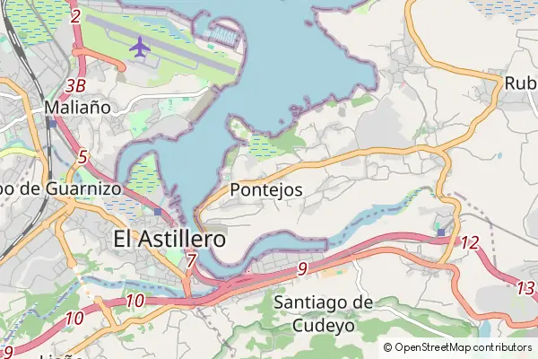 Mapa Pontejos