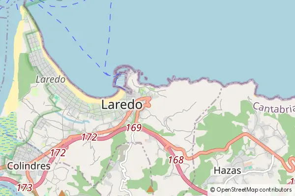 Mapa Laredo