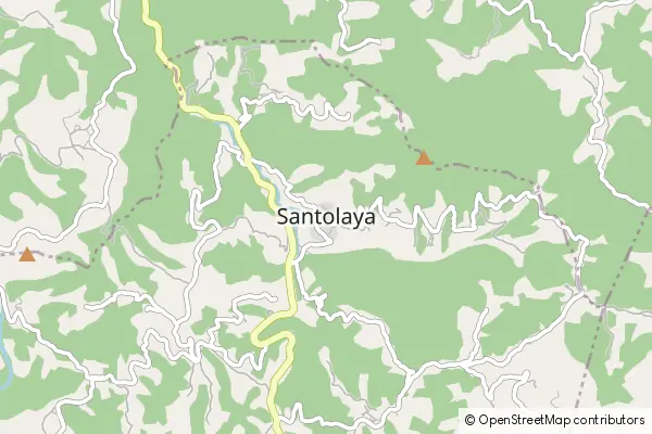 Mapa Santa Eulalia de Cabranes