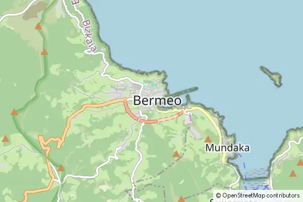 Mapa Bermeo