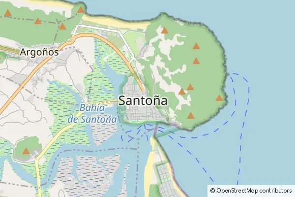 Mapa Santoña