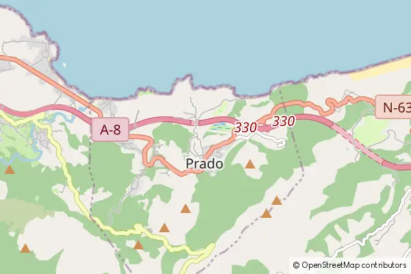 Mapa Caravia Municipality