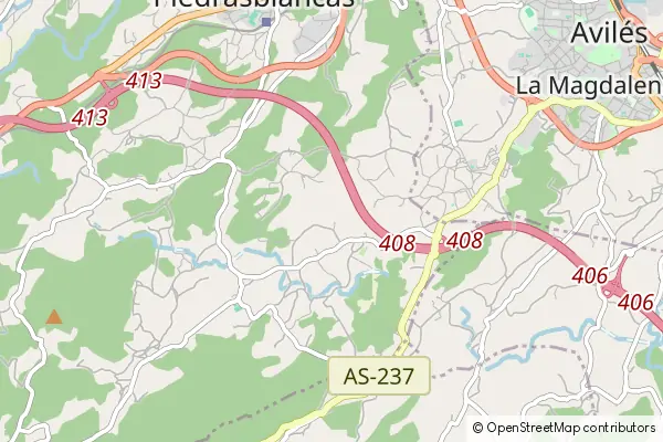 Mapa Pillarno