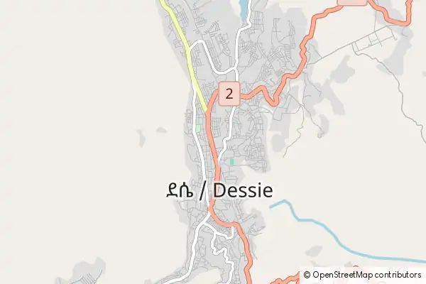Mapa Dessie