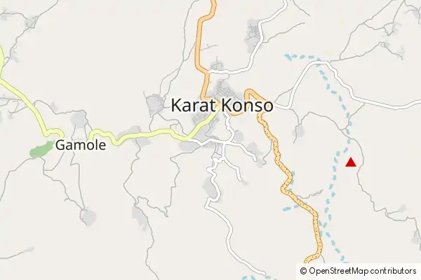 Mapa Konso