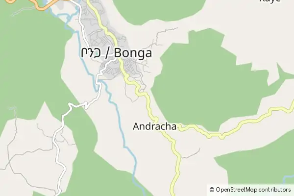 Mapa Bonga