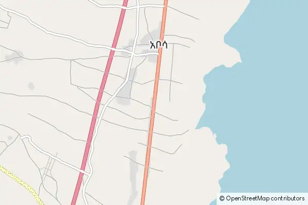 Mapa Ziway