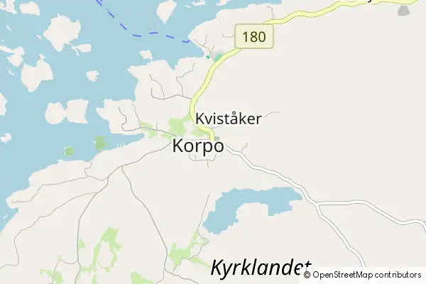 Mapa Korpo