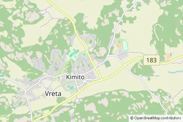 Mapa Kimito