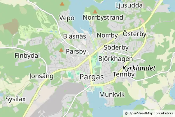 Mapa Parainen