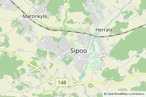 Mapa Sipoo