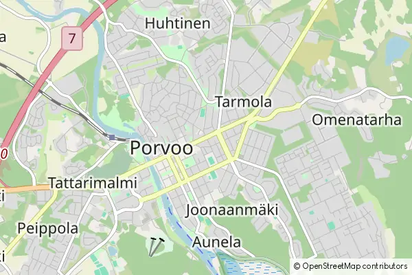 Mapa Porvoo