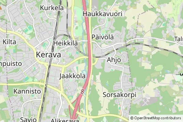 Mapa Kerava