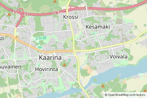 Mapa Kaarina