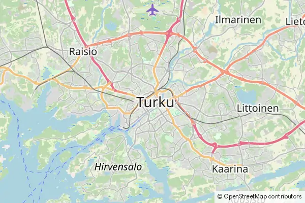 Mapa Turku