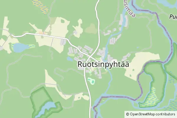 Mapa Ruotsinpyhtaa