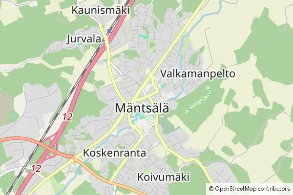 Mapa Mäntsälä