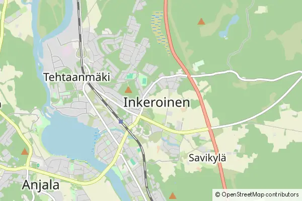 Mapa Inkeroinen