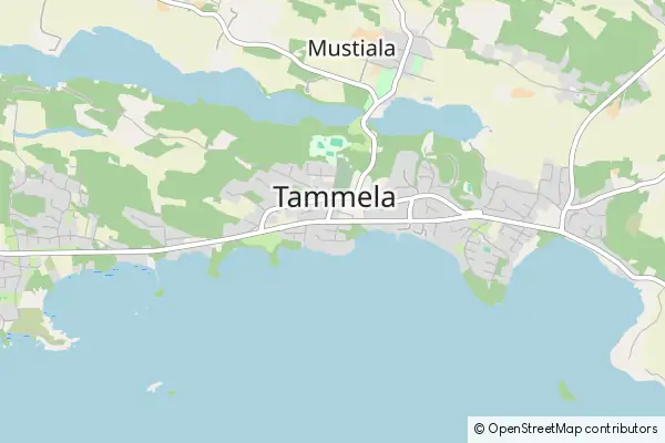 Mapa Tammela