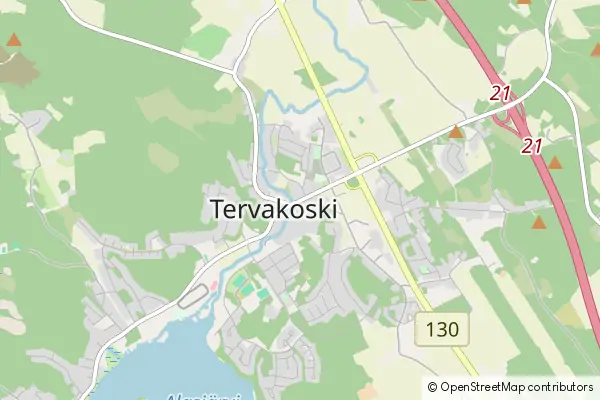 Mapa Tervakoski