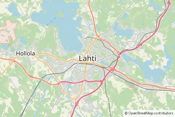 Mapa Lahti