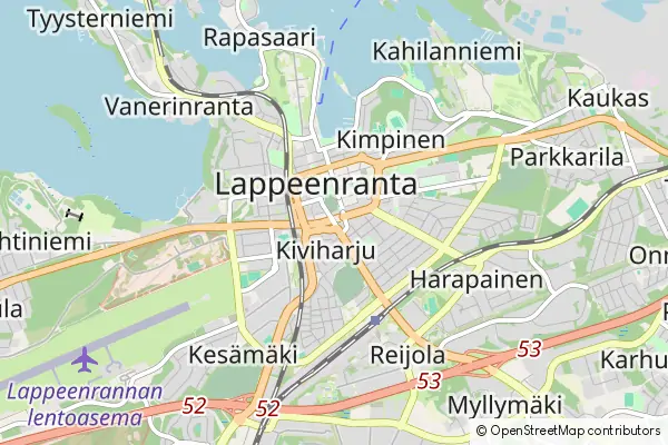 Mapa Lappeenranta