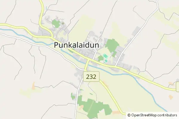 Mapa Punkalaidun