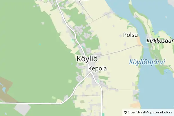 Mapa Köyliö