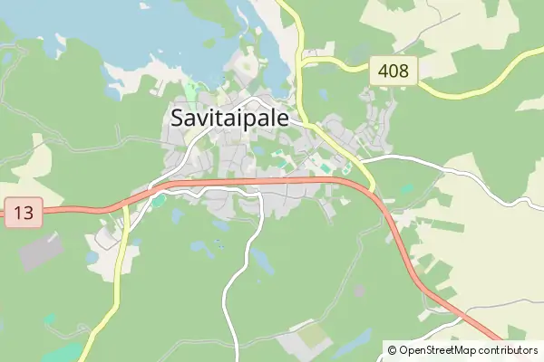 Mapa Savitaipale