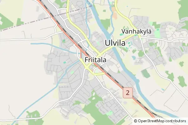 Mapa Ulvila