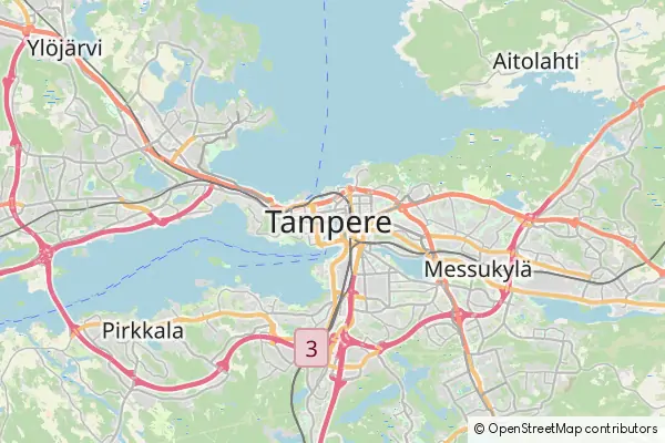 Mapa Tampere