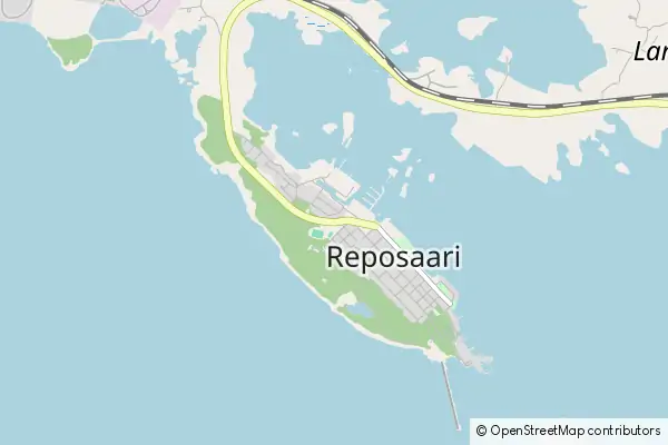 Mapa Reposaari