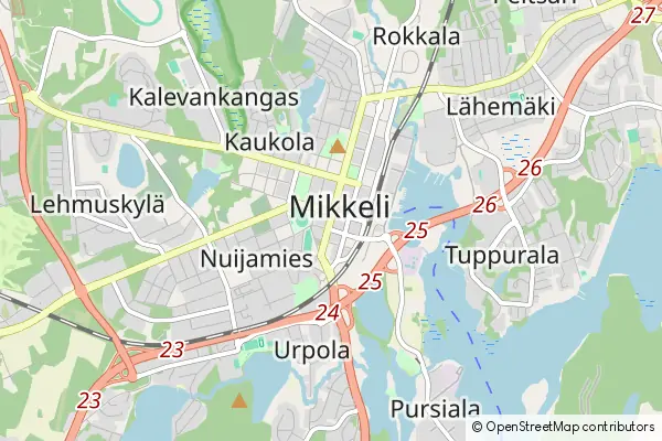 Mapa Mikkeli