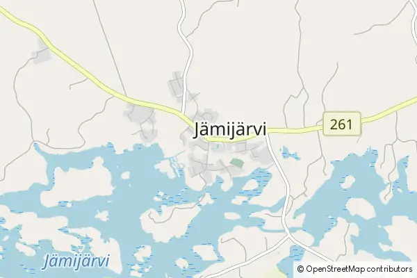 Mapa Jämijärvi