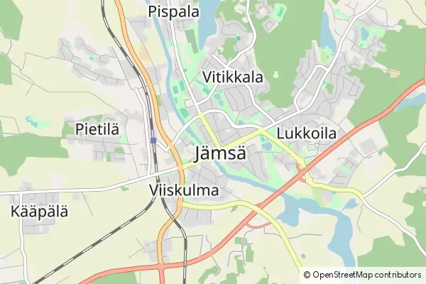 Mapa Jämsä