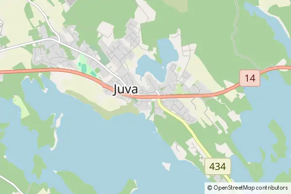 Mapa Juva