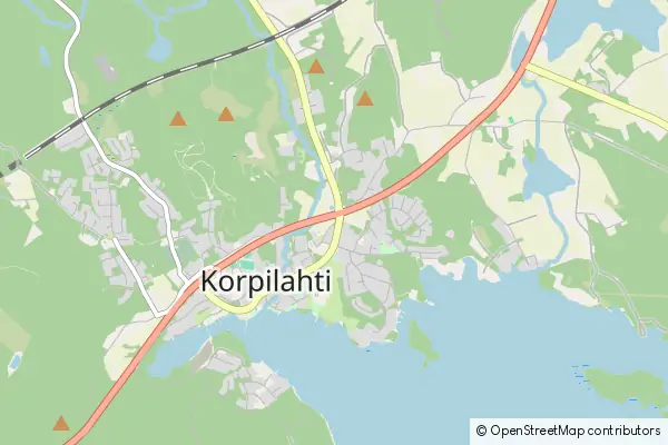 Mapa Korpilahti