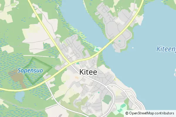 Mapa Kitee