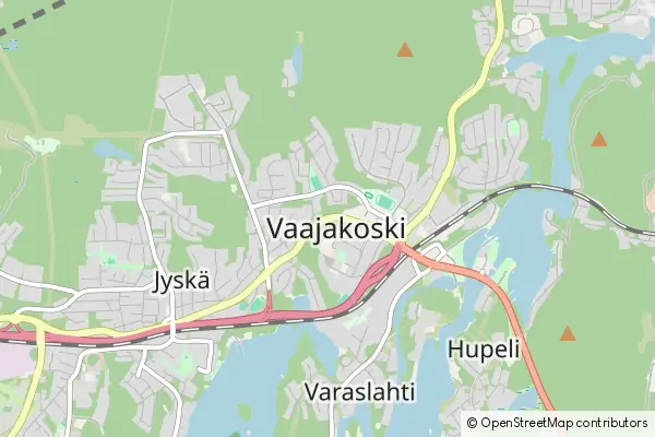 Mapa Vaajakoski