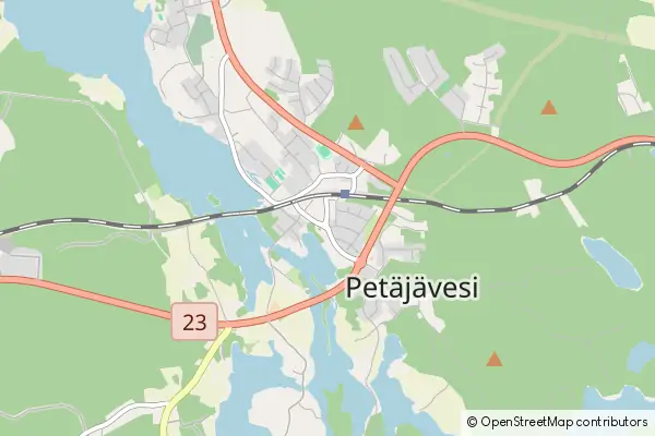 Mapa Petäjävesi